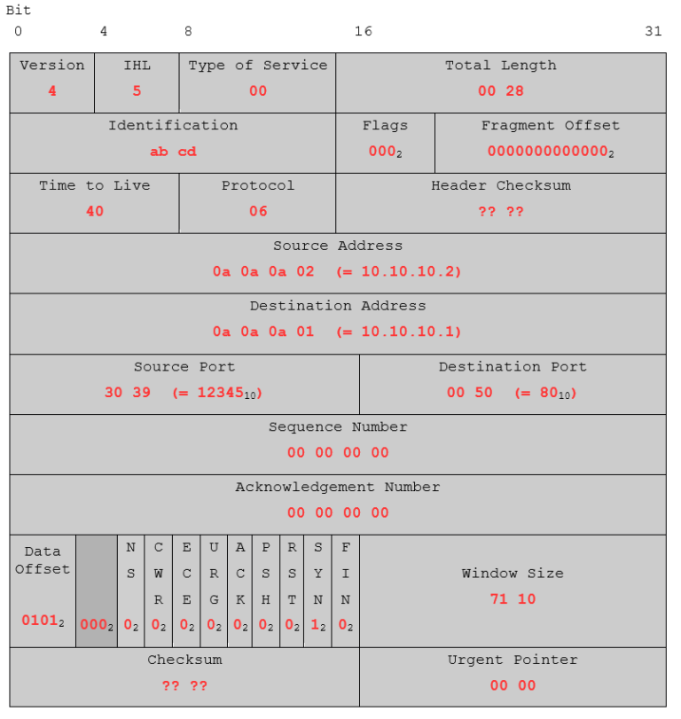 Tcpip Packets 3 Manually Create And Send Raw Tcpip Packets Inc0x0 5480